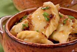 Вареники с картошкой.