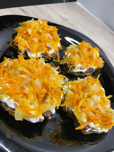 Печеночные котлеты под шубой 👍🏼 - Шаг 1