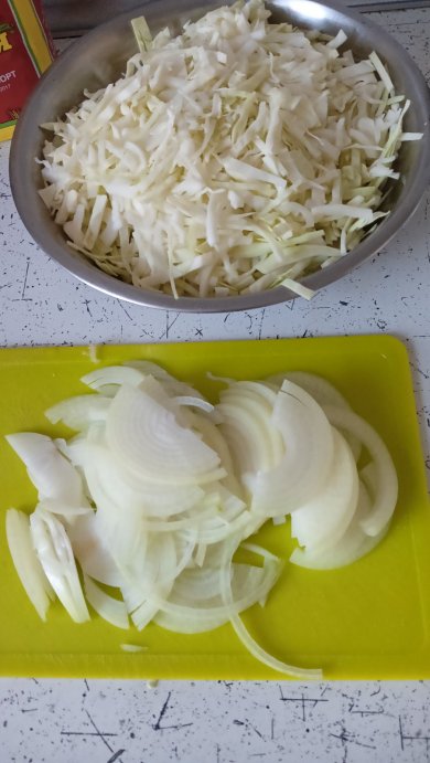 ПИРОГ С КИСЛОЙ КАПУСТОЙ - Шаг 2