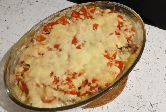 Свинина, запечённая с картофелем