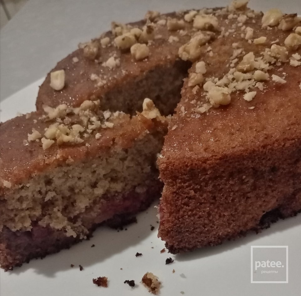 Классический кекс с вишней и грецким орехом без глютена - Шаг 1