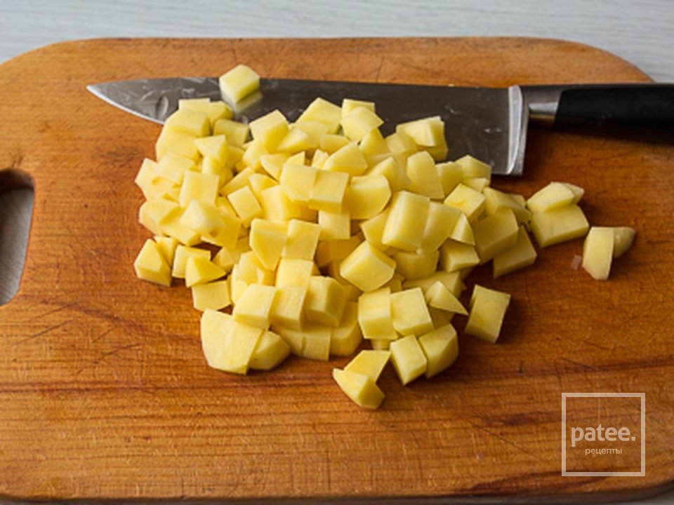 Картофельный суп с ветчиной 🍲 - Шаг 2