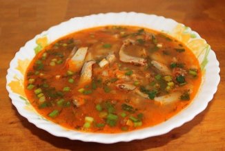 Суп с консервной сайрой