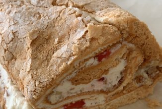 Меренговый рулет