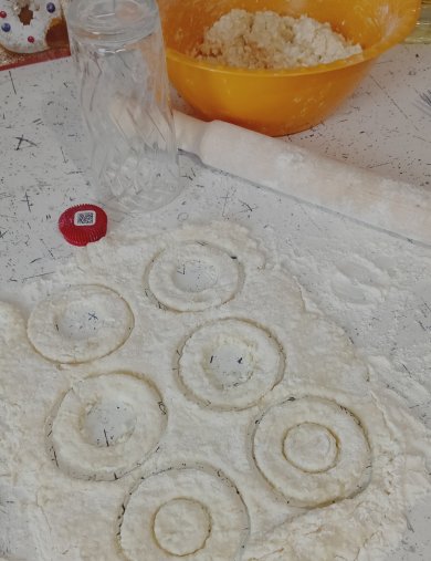 Творожные колечки - Шаг 4