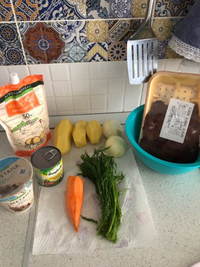 Куриная печень - Шаг 1