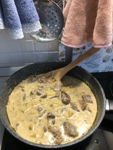 Куриная печень - Шаг 5