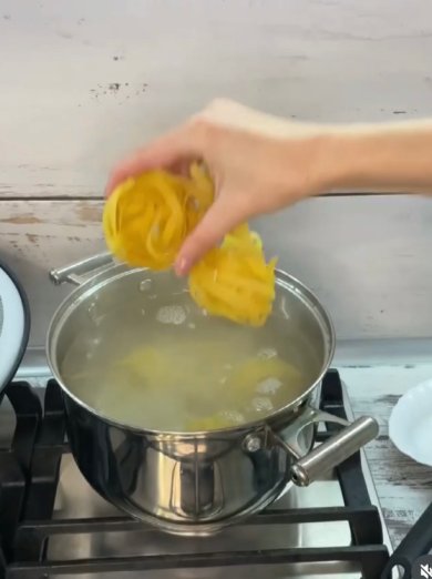 Тальятелле с креветками - Шаг 3