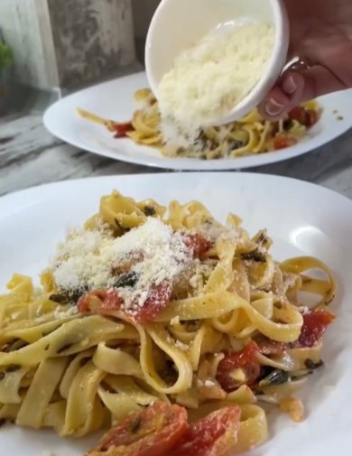 Тальятелле с креветками - Шаг 5