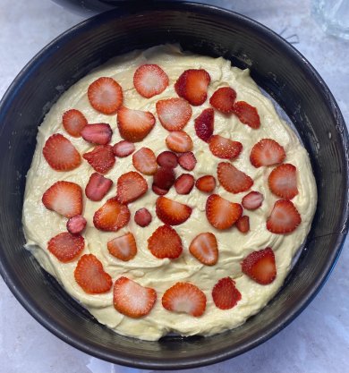 Пирог с клубникой - Шаг 6