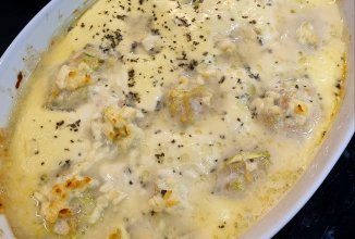 Куриные тефтели с кабачком