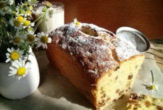 Кекс классический с изюмом