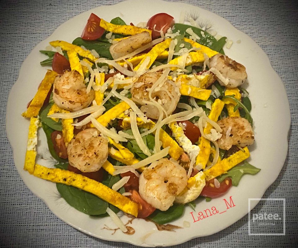 Салат с креветками - Шаг 4