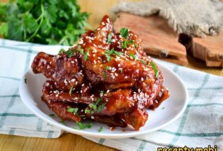 Крылышки в кисло-сладком соусе