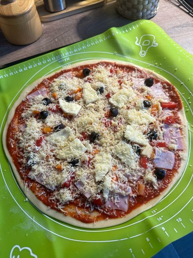 Тесто для пиццы - Шаг 3