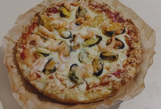 ПП-пицца с морепродуктами
