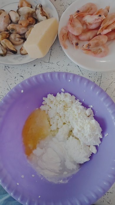 ПП-пицца с морепродуктами - Шаг 2