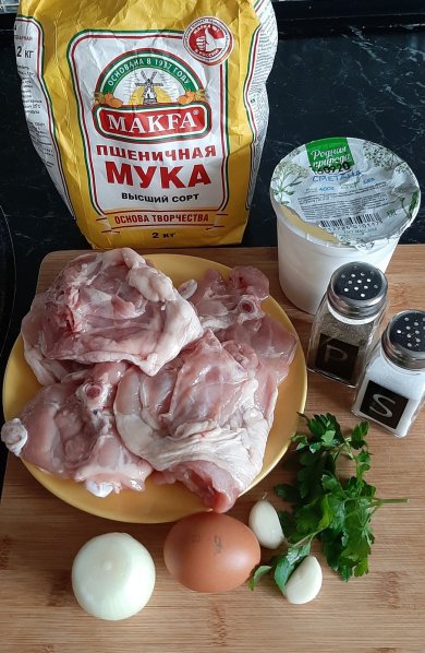 Куриные рубленые котлеты - Шаг 1