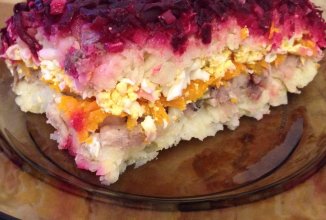 Салат Селёдка под шубой