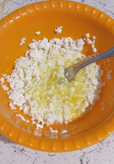 Сырная ПП лепëшка - Шаг 2