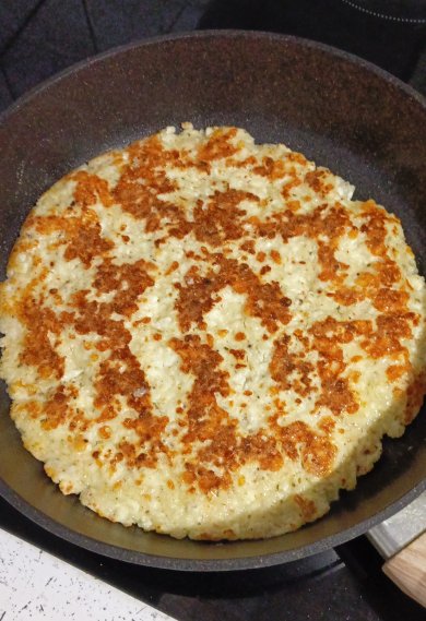 Сырная ПП лепëшка - Шаг 4