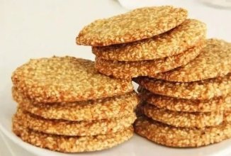 Кунжутное печенье