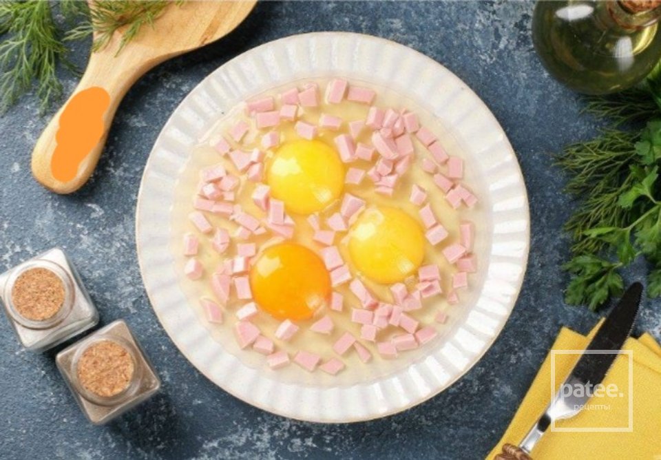 Яичница в микроволновке - Шаг 3