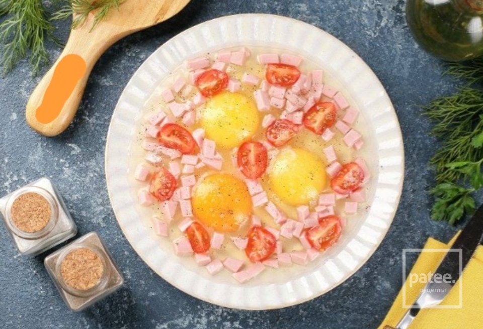 Яичница в микроволновке - Шаг 4