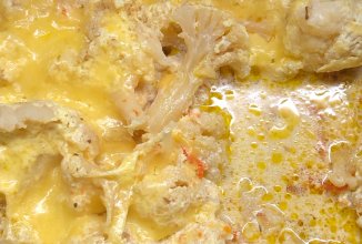 Свинина с цветной капустой в мультиварке