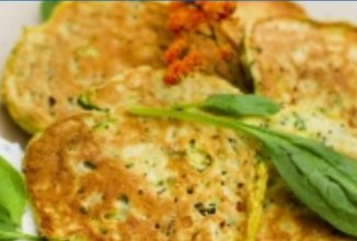 Зелёные оладушки