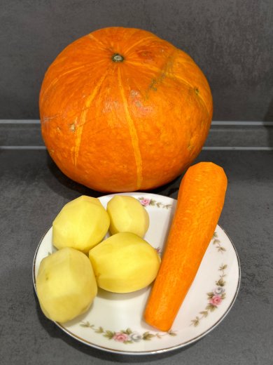 Тыквенный суп-пюре - Шаг 1