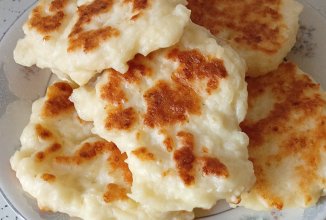 Творожно-кокосовые оладьи