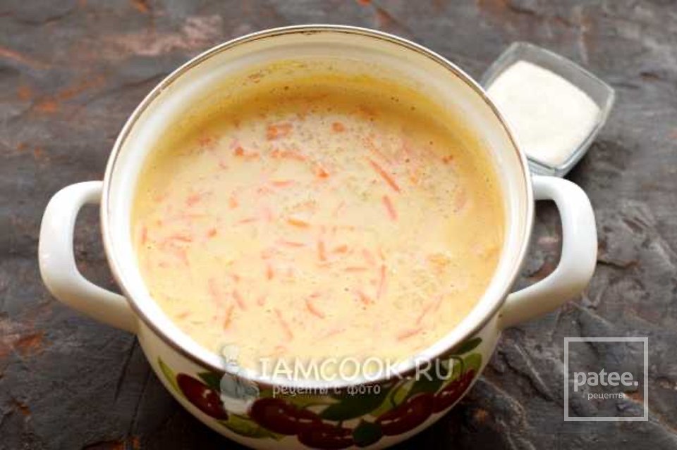 Ячневая каша с тыквой на молоке 🥣 - Шаг 7