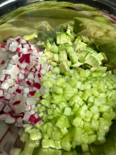 Окрошка с тофу - Шаг 2