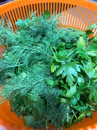 Окрошка с тофу - Шаг 3