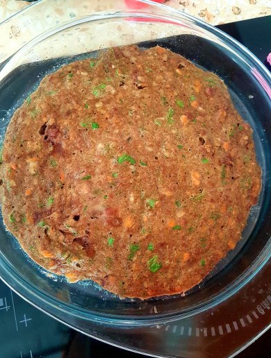 Печеночный пирог в микроволновке с сыром - Шаг 2