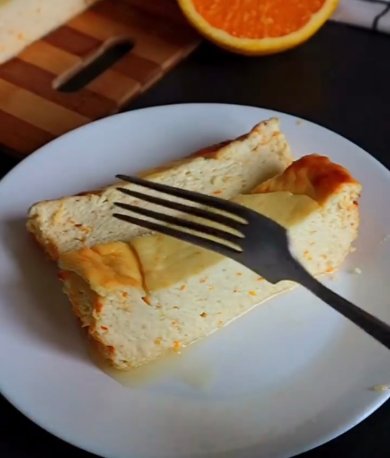 Творожный десерт с цедрой апельсина - Шаг 3