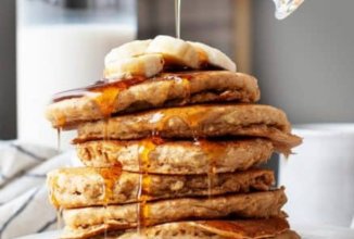 Оладьи из цельнозерновой муки.