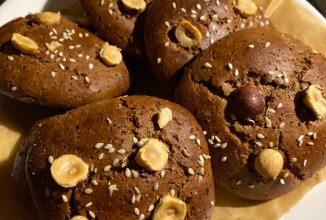 Протеиновые шоколадные печеньки за 20 минут