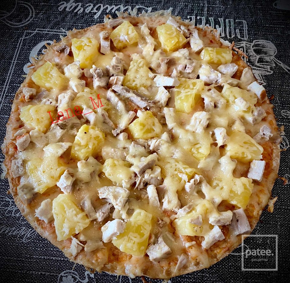 Гавайская пп пицца 🍕 - Шаг 7