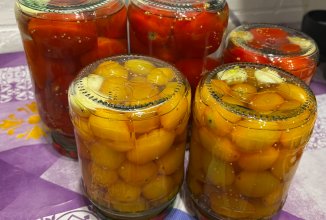 Маринованные томаты с медом на зиму