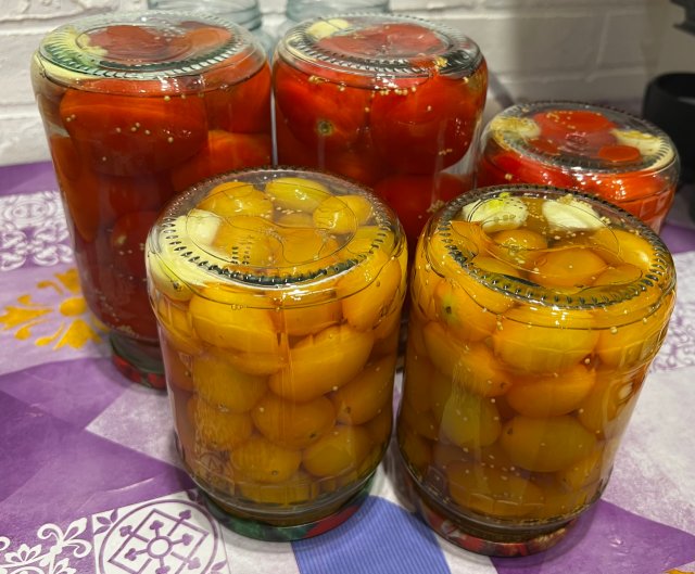 Маринованные томаты с медом на зиму