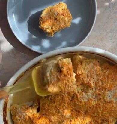 Минтай под морковной шапочкой - Шаг 1