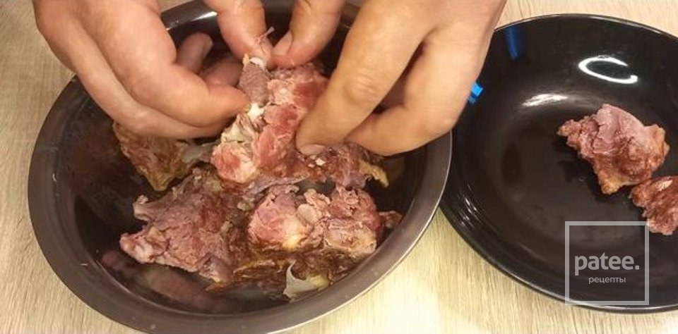 Гороховый суп с копчёностями - Шаг 19