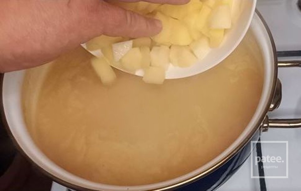 Гороховый суп с копчёностями - Шаг 21