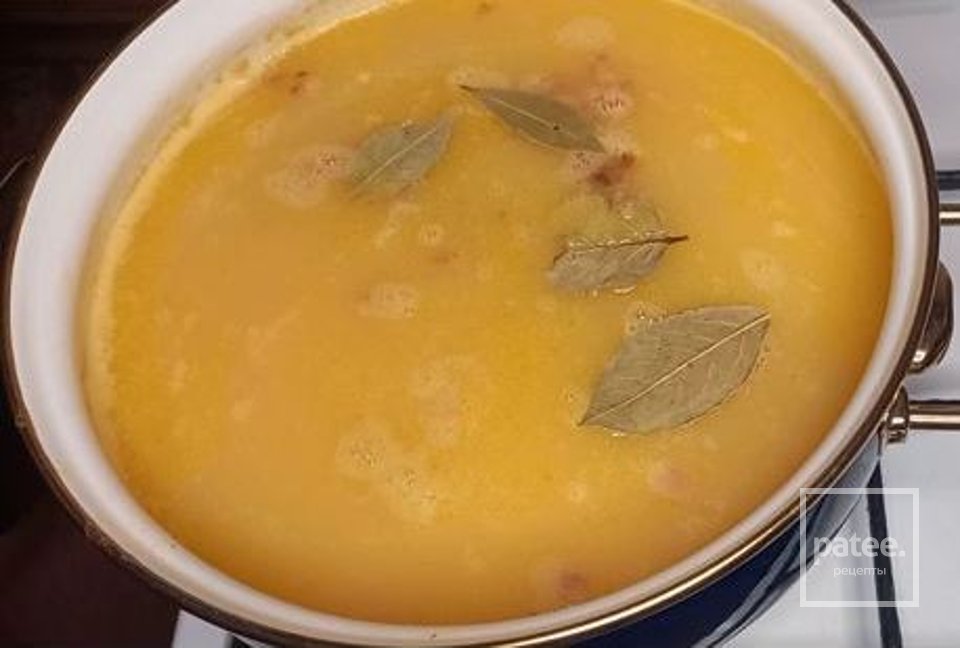 Гороховый суп с копчёностями - Шаг 24