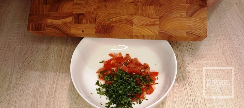 Омлет с ветчиной и  сыром - Шаг 22