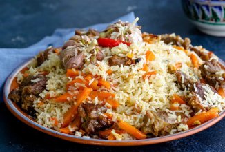 Узбекский плов в казане