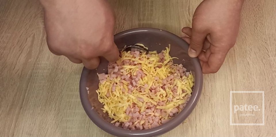 Блинчики с ветчиной и сыром - Шаг 11