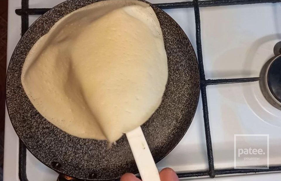 Блинчики с ветчиной и сыром - Шаг 13